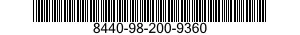 8440-98-200-9360 SOCKS 8440982009360 982009360