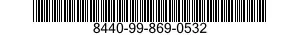 8440-99-869-0532 NECKTIE,MEN'S 8440998690532 998690532