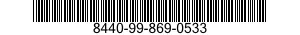 8440-99-869-0533 NECKTIE,MEN'S 8440998690533 998690533