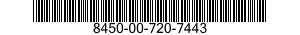 8450-00-720-7443  8450007207443 007207443