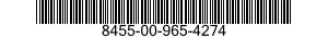 8455-00-965-4274  8455009654274 009654274