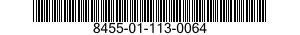 8455-01-113-0064 BADGE,QUALIFICATION 8455011130064 011130064