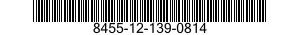 8455-12-139-0814  8455121390814 121390814