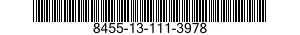 8455-13-111-3978 INSIGNIA,RANK,OFFICER 8455131113978 131113978