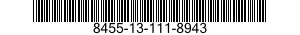8455-13-111-8943  8455131118943 131118943