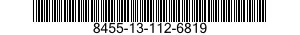 8455-13-112-6819 INSIGNIA,BRANCH OF SERVICE 8455131126819 131126819