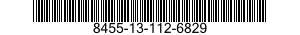 8455-13-112-6829 INSIGNIA,BRANCH OF SERVICE 8455131126829 131126829