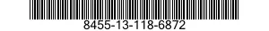 8455-13-118-6872 INSIGNIA,COLLAR,BRANCH OF SERVICE 8455131186872 131186872