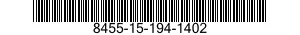8455-15-194-1402 INSIGNIA,RANK,RATING 8455151941402 151941402