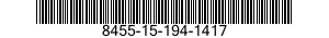 8455-15-194-1417 INSIGNIA,RANK,RATING 8455151941417 151941417