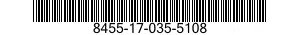 8455-17-035-5108 INSIGNIA,SERVICE CAP 8455170355108 170355108
