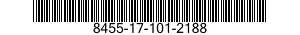 8455-17-101-2188 PLATE 8455171012188 171012188