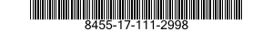 8455-17-111-2998 INSIGNIA,RANK,OFFICER 8455171112998 171112998