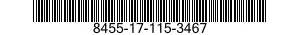 8455-17-115-3467 GROUP-RATE MARK 8455171153467 171153467