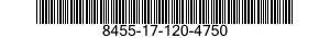8455-17-120-4750 BADGE,RATING 8455171204750 171204750