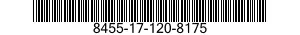 8455-17-120-8175 BADGE,RATING 8455171208175 171208175