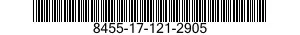 8455-17-121-2905 BADGE,RATING 8455171212905 171212905