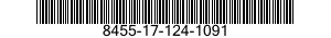 8455-17-124-1091 INSIGNIA,SERVICE CAP 8455171241091 171241091