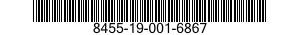 8455-19-001-6867 BADGE,IDENTIFICATION 8455190016867 190016867