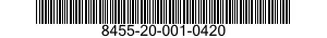 8455-20-001-0420 INSIGNIA,SHOULDER SLEEVE 8455200010420 200010420