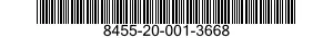 8455-20-001-3668 INSIGNIA,RANK,NONCOMMISSIONED OFFICER 8455200013668 200013668