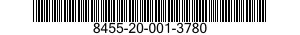 8455-20-001-3780 INSIGNIA,COLLAR,OFFICER 8455200013780 200013780