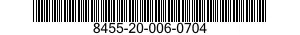 8455-20-006-0704 BADGE,QUALIFICATION 8455200060704 200060704