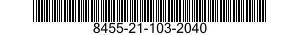 8455-21-103-2040  8455211032040 211032040