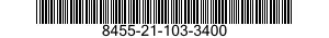 8455-21-103-3400  8455211033400 211033400