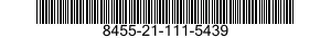8455-21-111-5439  8455211115439 211115439