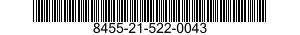 8455-21-522-0043  8455215220043 215220043