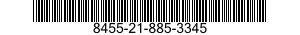 8455-21-885-3345 BADGE,QUALIFICATION 8455218853345 218853345