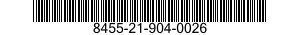 8455-21-904-0026  8455219040026 219040026