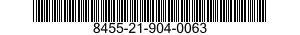 8455-21-904-0063  8455219040063 219040063