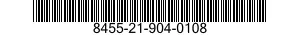 8455-21-904-0108 BADGE,QUALIFICATION 8455219040108 219040108