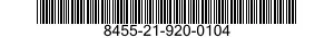 8455-21-920-0104 BADGE,QUALIFICATION 8455219200104 219200104
