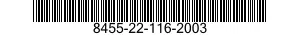 8455-22-116-2003  8455221162003 221162003