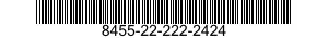 8455-22-222-2424  8455222222424 222222424