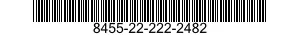 8455-22-222-2482  8455222222482 222222482