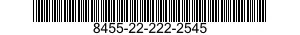 8455-22-222-2545  8455222222545 222222545