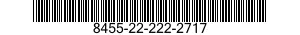8455-22-222-2717  8455222222717 222222717