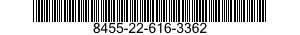 8455-22-616-3362 BADGE,IDENTIFICATION 8455226163362 226163362