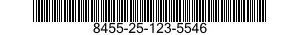 8455-25-123-5546 INSIGNIA,SHOULDER S 8455251235546 251235546