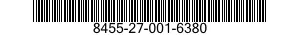 8455-27-001-6380 BADGE,RATING 8455270016380 270016380