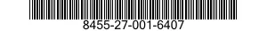 8455-27-001-6407 BADGE,RATING 8455270016407 270016407