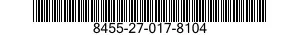 8455-27-017-8104 BUTTON,INSIGNIA 8455270178104 270178104
