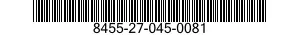 8455-27-045-0081 BADGE,RATING 8455270450081 270450081