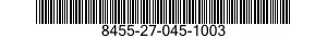 8455-27-045-1003 BADGE,RATING 8455270451003 270451003