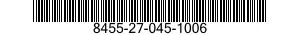8455-27-045-1006 BADGE,RATING 8455270451006 270451006