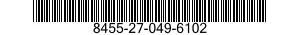 8455-27-049-6102 BADGE,RATING 8455270496102 270496102